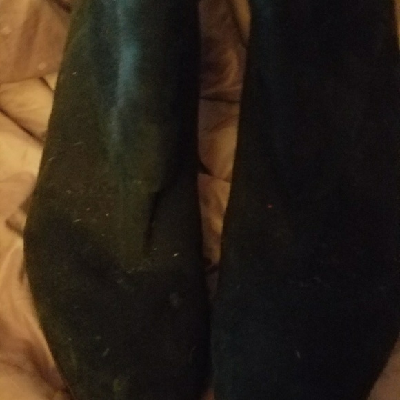 Steve Madden Black Suede Platform Bootie - Picture 4 of 8